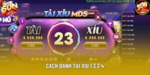 Cách Đánh Tài Xỉu 1 3 2 4 Chuẩn Tại Nhà Cái Sunwin Hiệu Quả